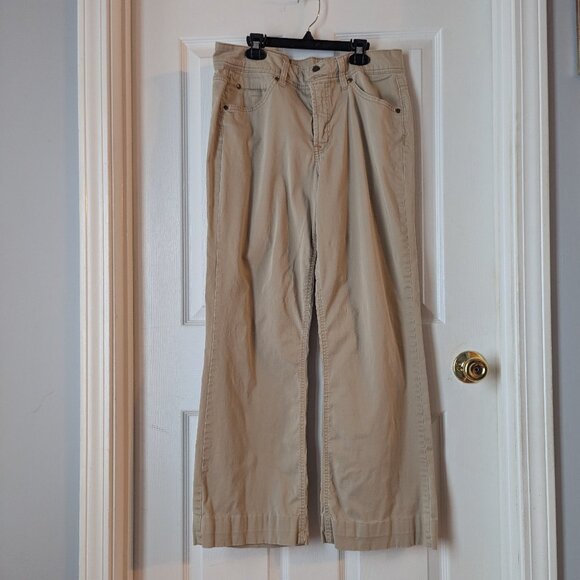 Kim Rodgers wide leg khaki pants -12 - Picture 1 of 5